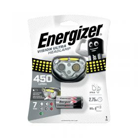 Energizer Vision Ultra HD Headlight 2 hours 45 minutes Run Time 3xAAA E301371802 ER42447