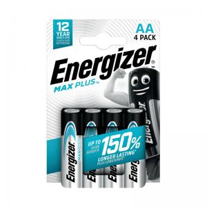 Energizer Max Plus AA Battery Pack of 4 E303321800 ER43730