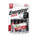 Energizer Max AA Battery (Pack of 4 ) E303323700 ER43764