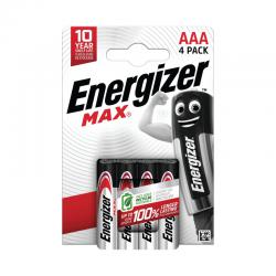 Energizer Max AAA Battery (Pack of 4) E303325600 ER43814