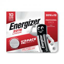 Energizer Lithium CR2016 Coin Cell Battery (Pack of 12) 7638900453836 ER45383