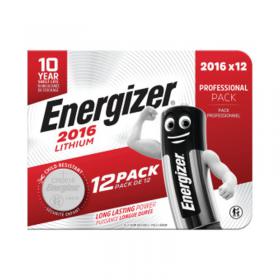 Energizer Lithium CR2016 Coin Cell Battery (Pack of 12) 7638900453836 ER45383