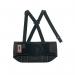 Ergodyne Standard Elastic Back Support Black L EY1600L ERG11104