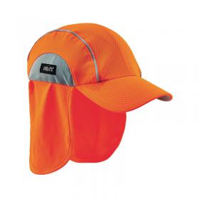 Ergodyne High Performance Hat with Shade Orange EY6650OR ERG12521