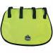 Ergodyne Evaporative Hard Hat Neck Shade with Cooling Towel Yellow EY6670CT ERG12523