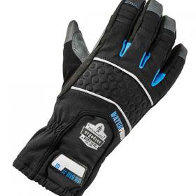 Ergodyne ProflexExtreme Thermal Waterproof Gloves 1 Pair Black M ERG17613