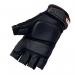 Ergodyne Impact Fingerless Gloves 1 Pair Black/Grey S ERG17692