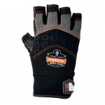 Ergodyne Impact Fingerless Gloves 1 Pair BlackGrey 2XL EY900-2XL ERG17696