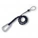 Ergodyne Tool Lanyard Single Carabiner Black EY3100 ERG19002