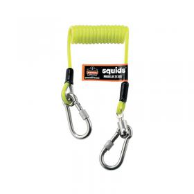Squids Ergodyne Coil Tool Lanyard Yellow S EY3130S ERG19130
