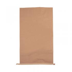 Plain Paper Waste Sack 485x150x910mm Brown (Pack of 50) 4BBS0006 ERS10086