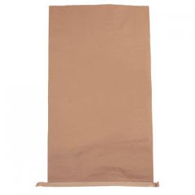 Plain Paper Waste Sack Brown (Pack of 50) 47121701 ERS10086