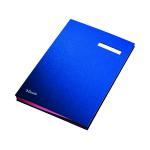 Esselte Signature Book 20 Part Blue 621063 ES00258