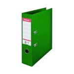 Esselte No 1 Lever Arch File Slotted 75mm A4 Green (Pack of 10) 811360 ES00605
