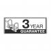 Esselte No 1 Plastic Lever Arch File 50mm A4 Blue (Pack of 10) 811450 ES00612