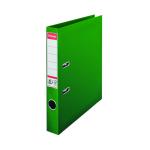 Esselte No 1 Plastic Lever Arch File 50mm A4 Green (Pack of 10) 811460 ES00613