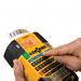 Dymo Rhino 4200 Label Maker QWERTY 19mm Yellow PB1 UK 1801611 ES05959
