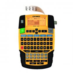 Cheap Stationery Supply of Dymo Rhino 4200 Label Maker QWERTY 19mm Yellow PB1 UK 1801611 ES05959 Office Statationery