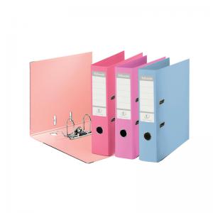 Esselte 75mm Lever Arch File Polypropylene A4 Assorted Pack of 10