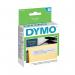 The picture shows the Dymo Label Writer with a pack of 500 Dymo 11355 Multipurpose Labels in size 19mmx51mm. The labels are white in color and are neatly stacked in the pack. The Dymo logo is visible on the top of the pack and on the label writer. The labels feature a clean and professional design.