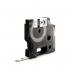 Dymo 18443 Rhino Label Printer Tape 9mmx5.5m Black on White 18443 ES18907