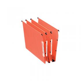 Esselte Orgarex 50mm Lateral File A4 Orange (Pack of 25) 21630 ES21630