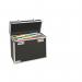 Leitz Mobile Filing Lockable Case A4 ChromeBlack 67160095 ES36481