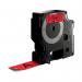 Dymo D1 LabelMaker Tape 19mm x 7m Black on Red S0720870 ES45807