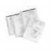 This photograph features a pack of Esselte Heavy Duty A4 Punched Pockets, with 25 pockets included. The pockets are clear and show the Esselte logo on the top left corner. The pack is neatly organized and ready for use.