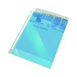 Esselte Punched Pocket 55 Mic Polypropylene A4 Blue (Pack of 10) 47205 ES47205