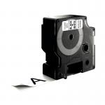 The Dymo Label Maker is a sleek device with a black and white design. The label tape measures 24mm x 7m and is perfect for creating clear and professional labels. The D1 label tape ensures your labels will last and look crisp for a long time. A great tool for any labeling needs.