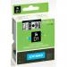 Dymo 53713 D1 Labelmaker Tape 24mm x 7m Black on White S0720930