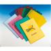 Esselte Embossed Folders A4 Clear (100 Pack) 54832 ES54832