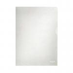 Esselte Embossed Folders A4 Clear (Pack of 100) 54832 ES54832