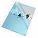 Esselte Cut Flush Folder Polypropylene A4 Blue (Pack of 100) 54837 ES54837