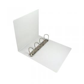 Esselte 60mm 4 D-Ring Presentation Binder A4 White 49706 ES600555