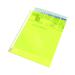 Esselte Punched Pocket Polypropylene A4 Yellow (Pack of 10) 47201