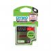 Dymo D1 Labelling Tape White on Red 12mmx3m 1978366 ES78366