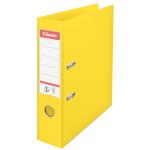 Esselte 75mm Lever Arch File Polypropylene A4 Yellow (Pack of 10) 48061 ES80618
