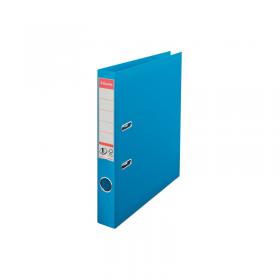 Esselte 50mm Lever Arch File Polypropylene A4 Blue (Pack of 10) 624071 ES80755