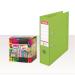 Esselte A4 PVC Lever Arch File 75mm Green (Pack of 10) with FOC Sweets ES810770