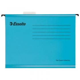 Esselte Classic Foolscap Blue Suspension File (Pack of 25) 90334 ES90334