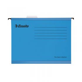 Esselte Classic Foolscap Blue Suspension File (Pack of 25) 90334 ES90334