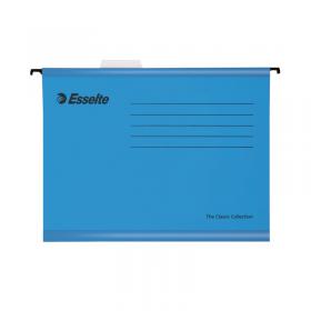 Esselte Classic Foolscap Blue Suspension File (Pack of 25) 90334 ES90334