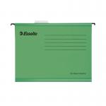 Esselte Classic Foolscap Suspension File Green (Pack of 25) 90337 ES90337