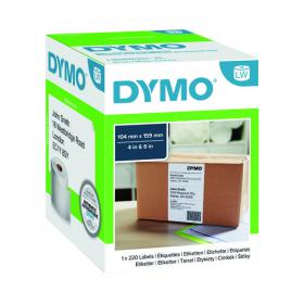Dymo LabelWriter Extra Large Shipping Labels 104 mm x 159mm (Pack of 220) S0904980 ES90498