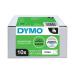 Dymo D1 LabelMaker Tape 12mmx7mm Black on White (Pack of 10) 2093097 ES93097