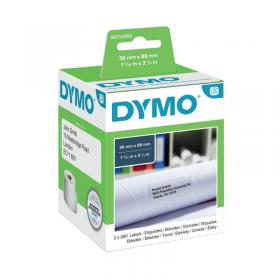 Dymo 99012 LabelWriter Large Address Labels 36mm x 89mm White (Pack of 520) S0722400 ES99012