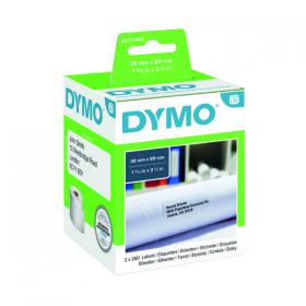 Dymo 99012 LabelWriter Large Address Labels 36mm x 89mm White (Pack of 520) S0722400 ES99012
