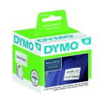 Dymo 99014 LabelWriter Labels 54mm x 101mm Black on White (Pack of 220) S0722430 ES99014